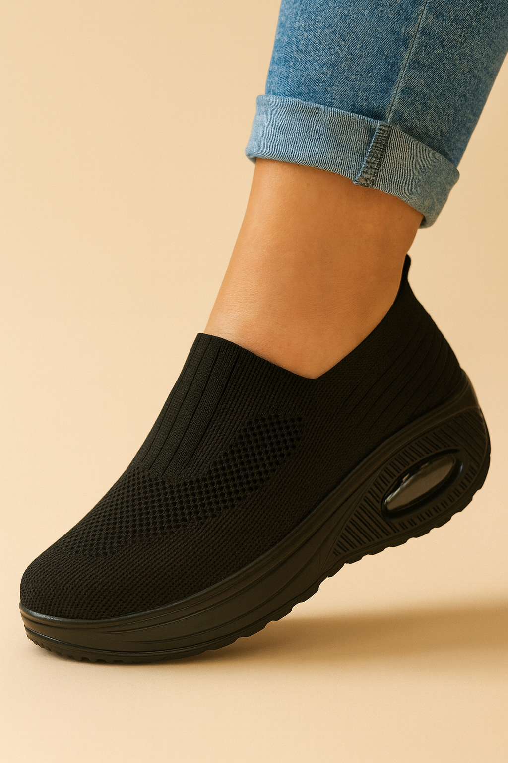 Image of Women's Platform Slip-On Sneakers