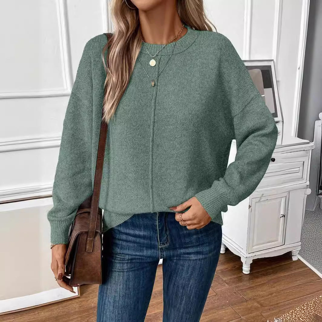 Image of Women's Relaxed Fit Crewneck Sweater
