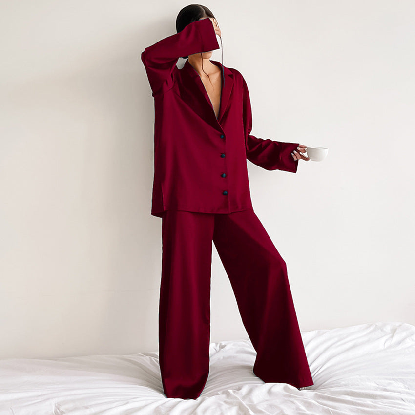 Image of Women's Wide Leg Pant Set