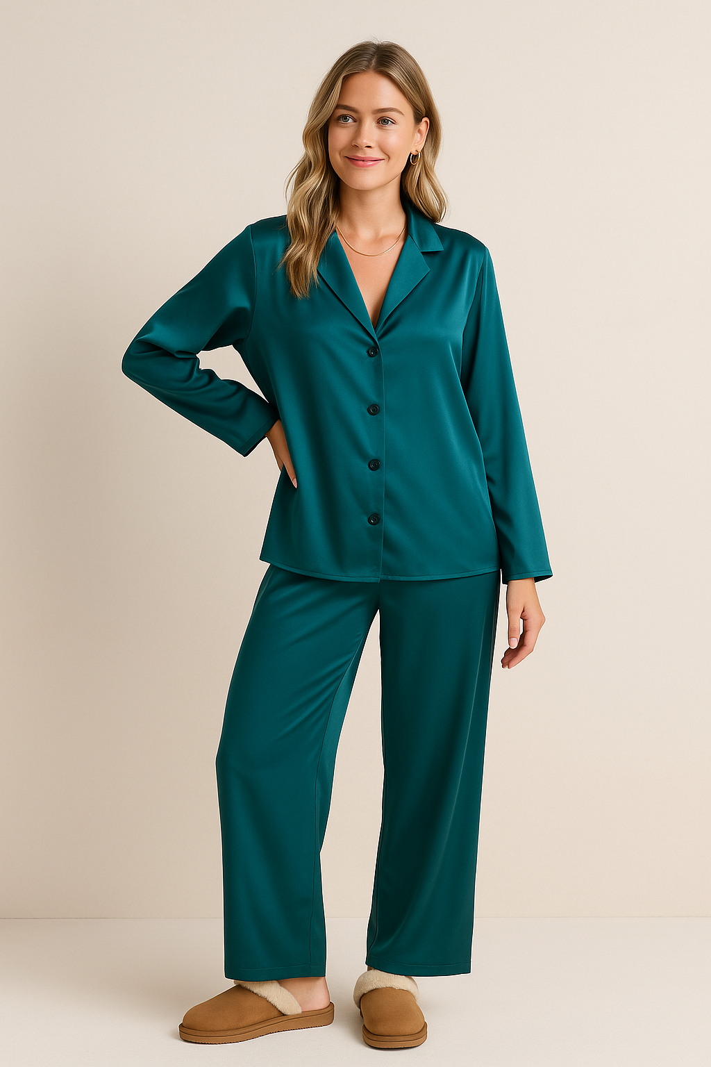 Image of Women's Wide Leg Pant Set