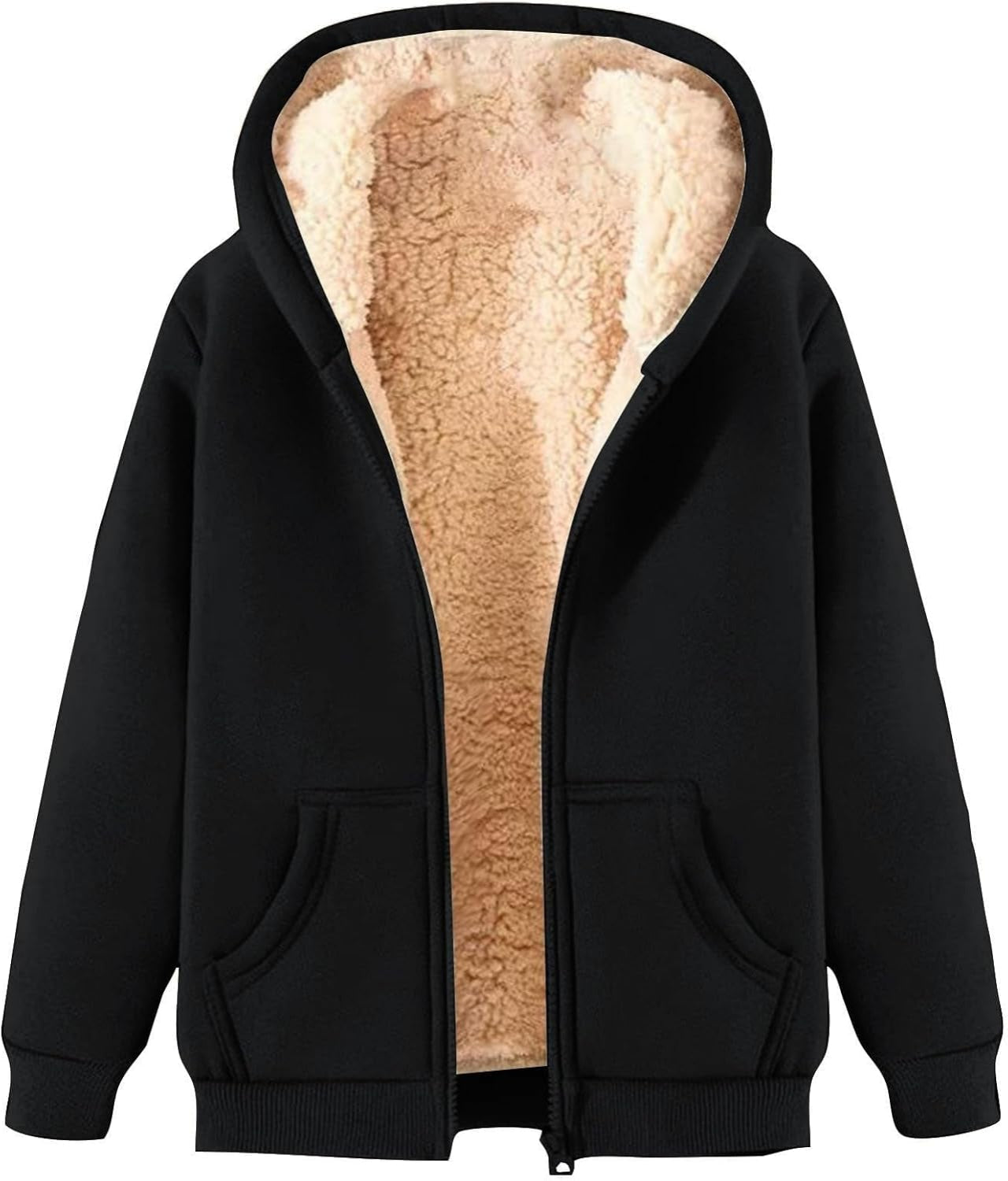 Trijnie | Soft, warm fleece hoodie for women