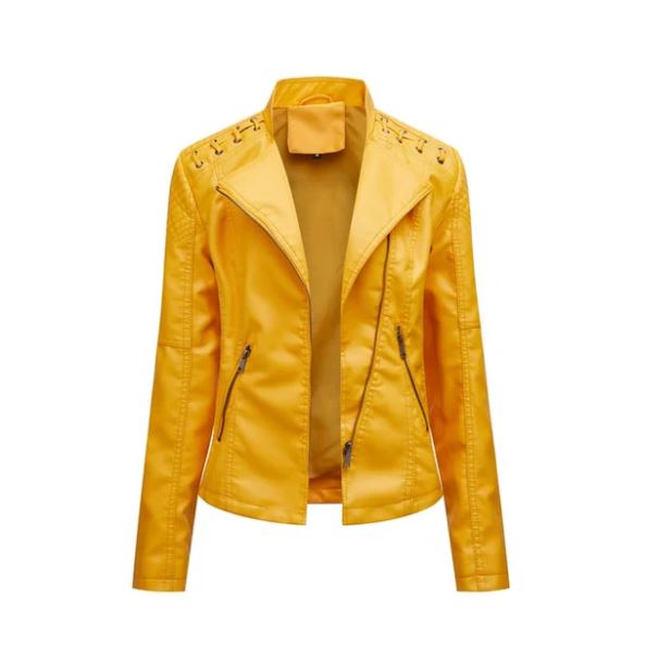 Lamb leather jacket