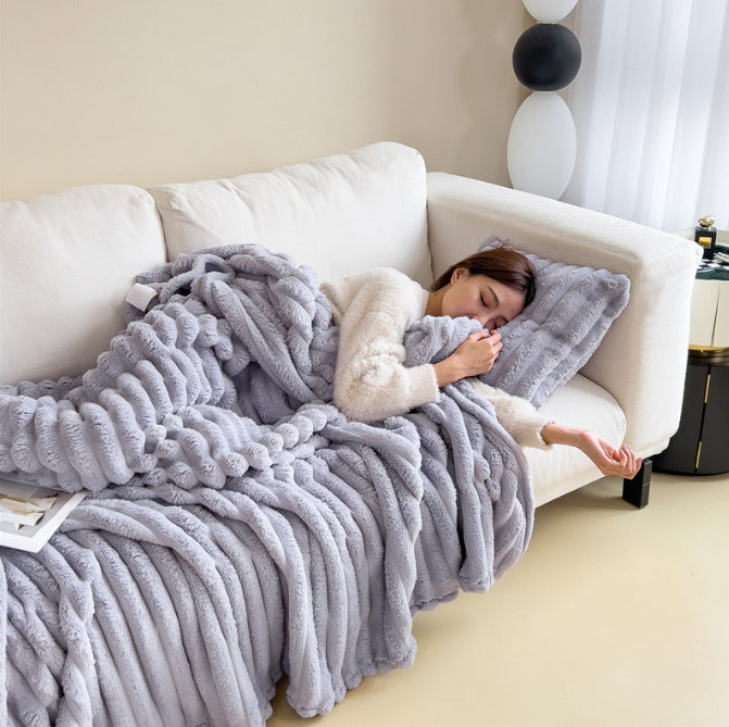 Coperta comfort accogliente - il calore perfetto per le serate invernali