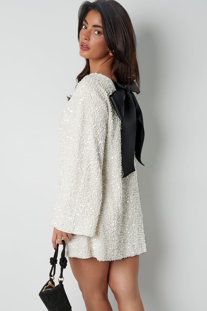 Sequin Mini Long Sleeve Dress for Women - Image 1