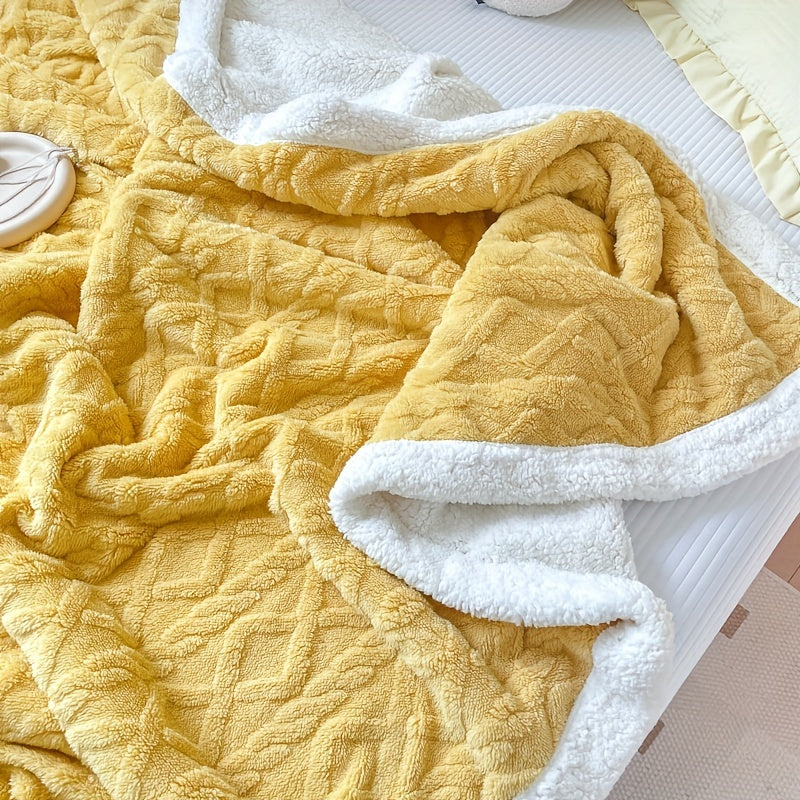 CozyNest - Reversible Fleece Blanket