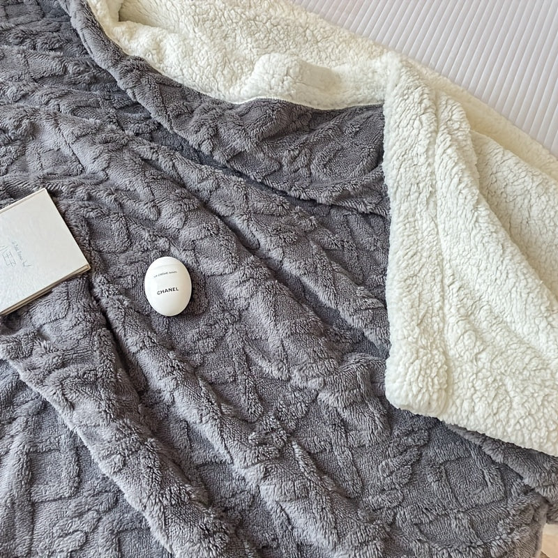 CozyNest - Reversible Fleece Blanket