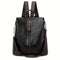 Bag backpack for women made from vegan PU leather with a secure design