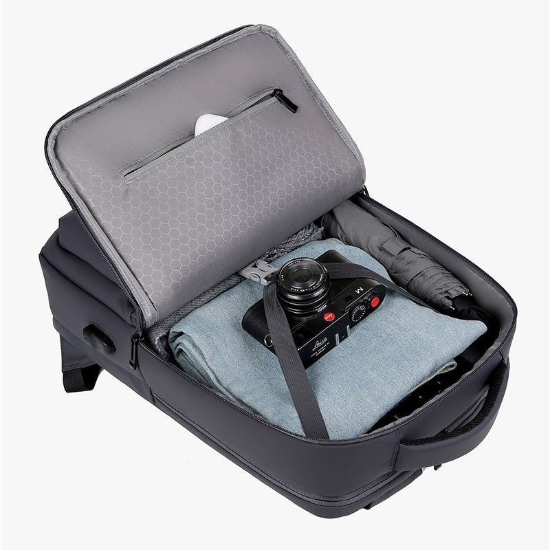 Sophisticated waterproof professional laptop backpack