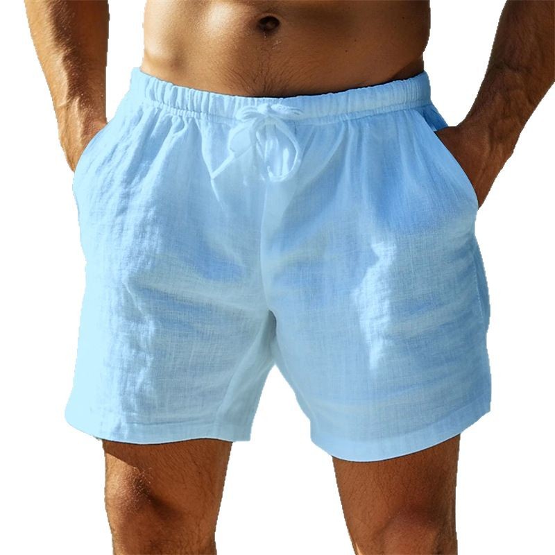 Dylan Cotton Men's Shorts - Breathable Cut with Loose Fit and Summer Half Thigh Length
