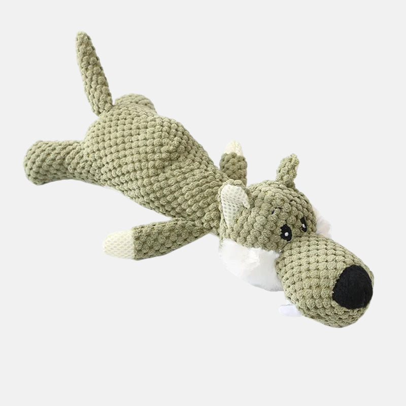 Gioco per cani extra resistente - Giocattolo da masticare in peluche durevole per cani attivi
