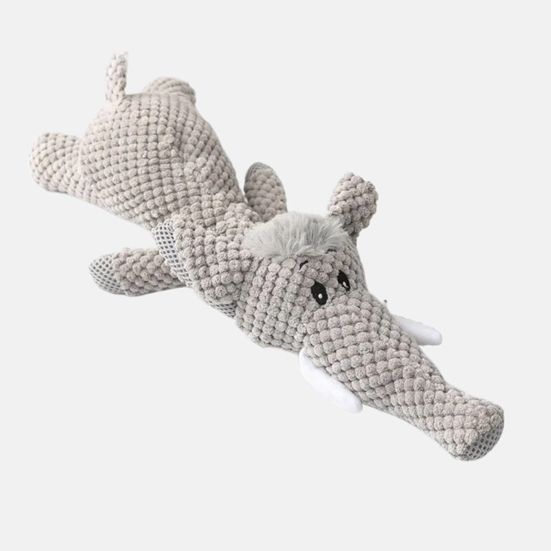 Gioco per cani extra resistente - Giocattolo da masticare in peluche durevole per cani attivi
