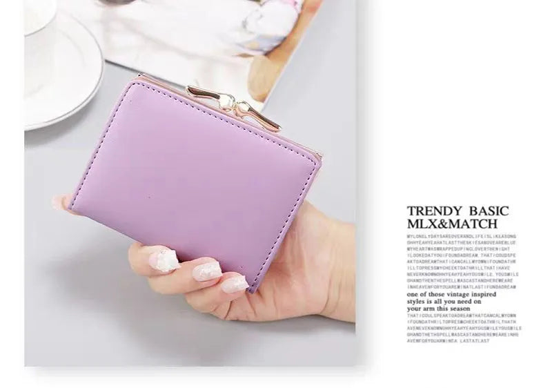 Pastel-coloured mini organizer wallet | Maisiel