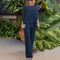 Wendy Women's Set - Elegant Set with 3/4 Blouse and Comfortable Pants for Any Occasion