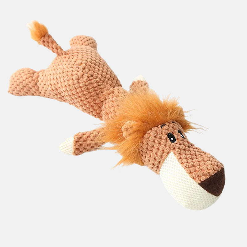 Gioco per cani extra resistente - Giocattolo da masticare in peluche durevole per cani attivi