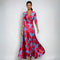 Emily | Elegant floral wrap dress