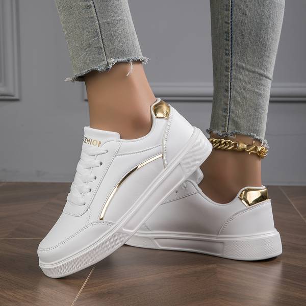 Glimmer - Women's leather sneakers