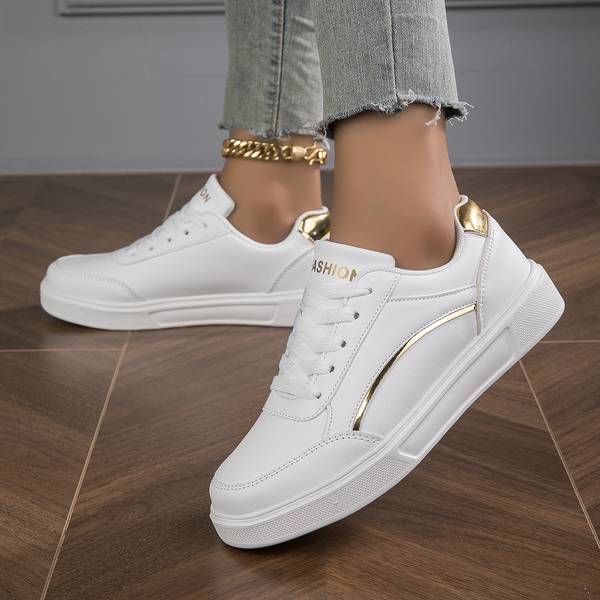 Glimmer - Women's leather sneakers