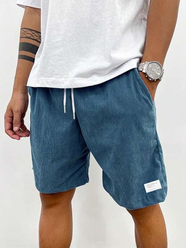Zachary Men's Corduroy Shorts - Comfortable Shorts with Stretch and Timeless Style