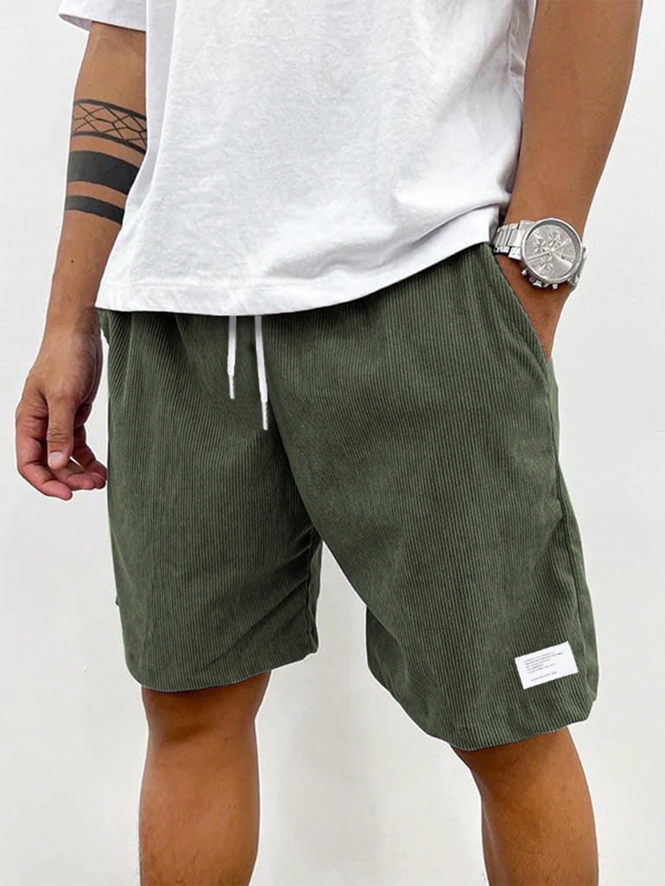 Zachary Men's Corduroy Shorts - Comfortable Shorts with Stretch and Timeless Style
