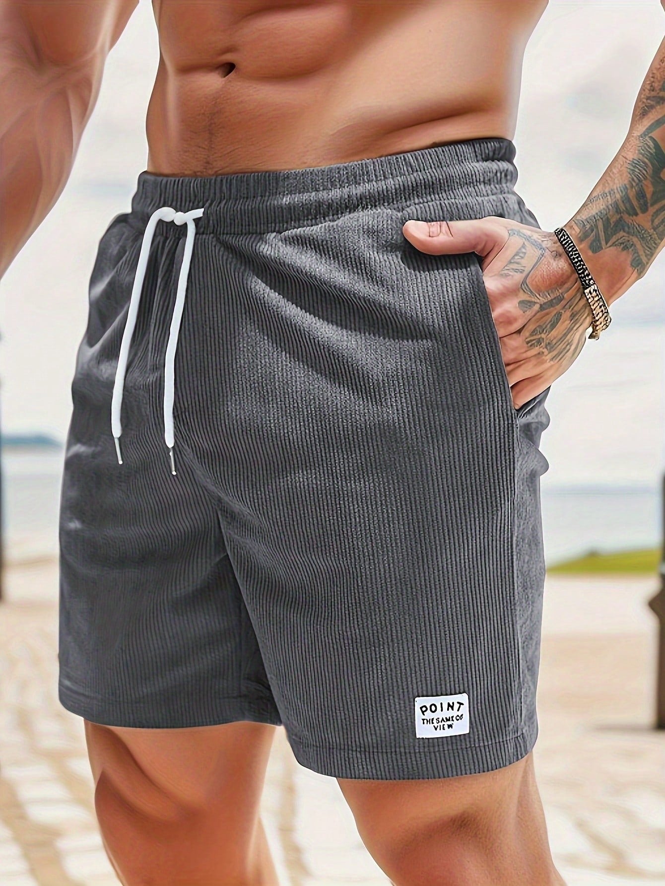 Zachary Men's Corduroy Shorts - Comfortable Shorts with Stretch and Timeless Style