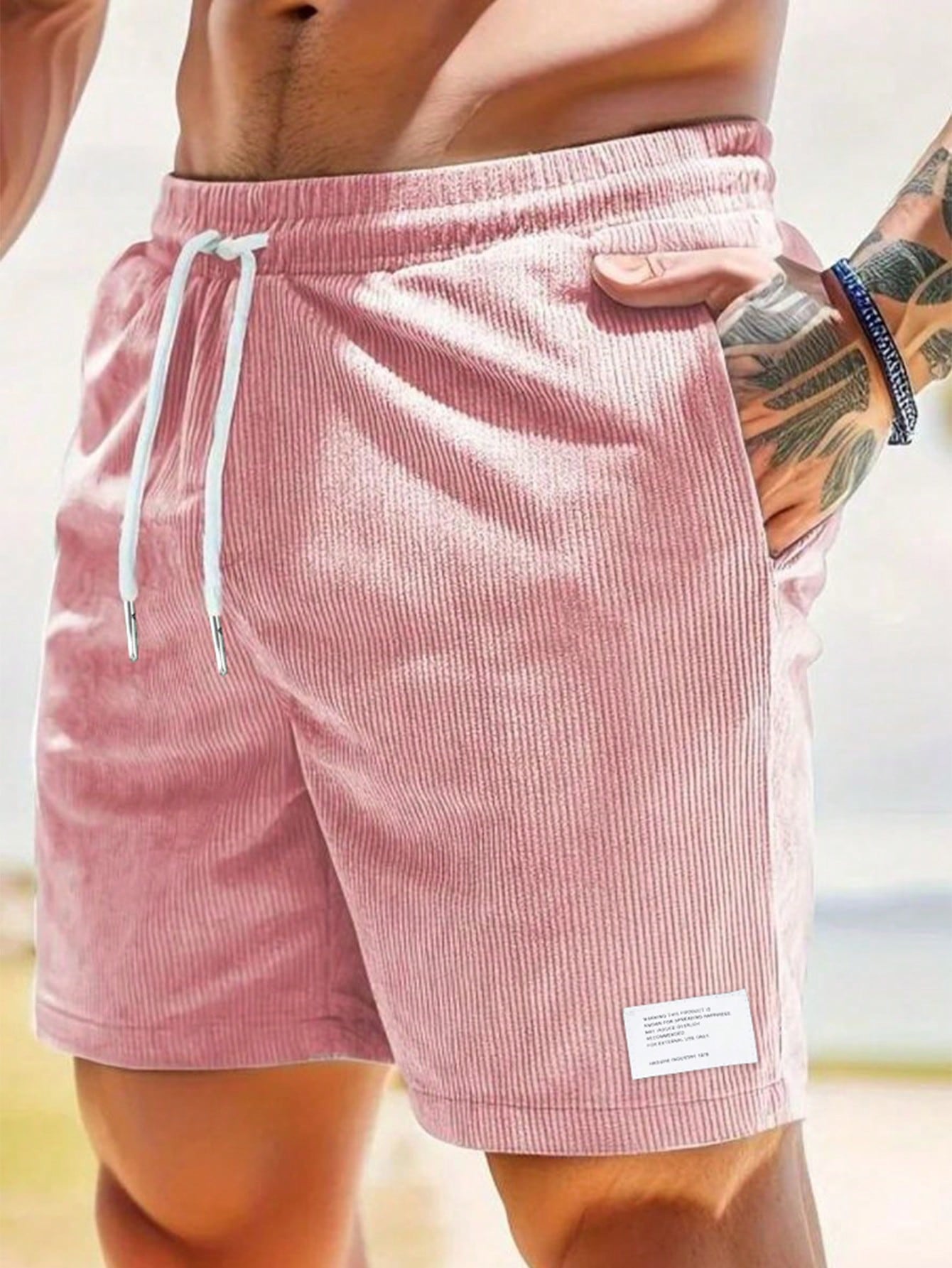 Zachary Men's Corduroy Shorts - Comfortable Shorts with Stretch and Timeless Style