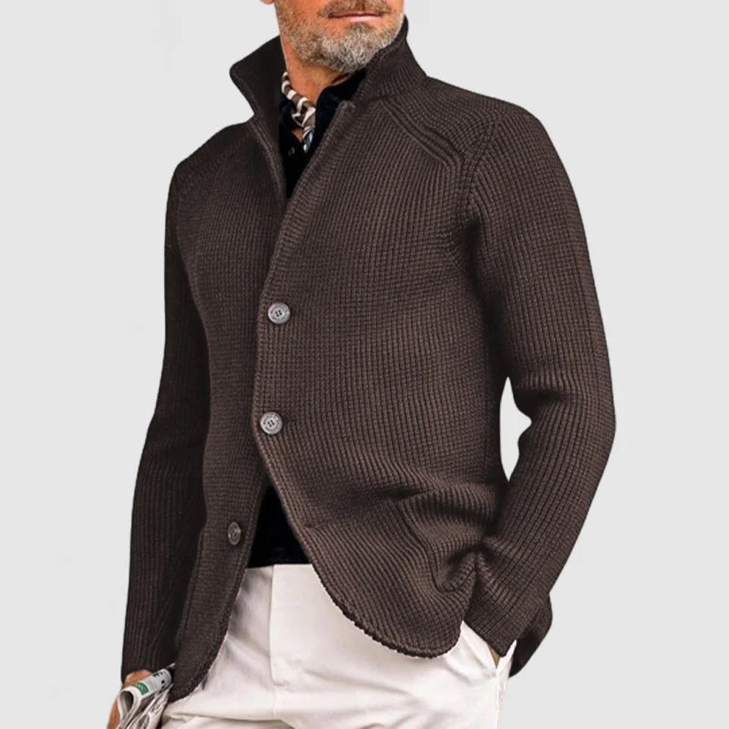 André - Cardigan elegant tricotat | Amestec de lână | Confort și stil atemporal