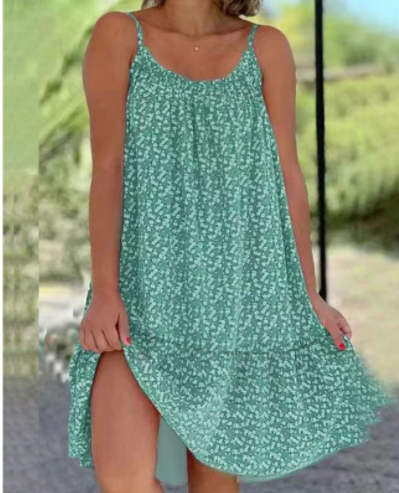 Brigitte - Printed summer dress