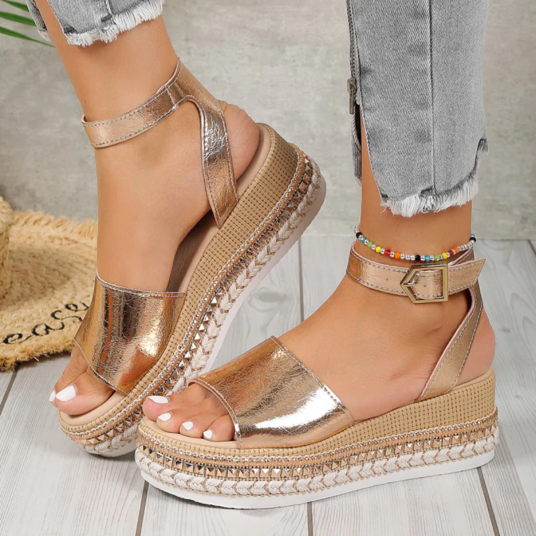 Soteria - Wedge Summer Sandals