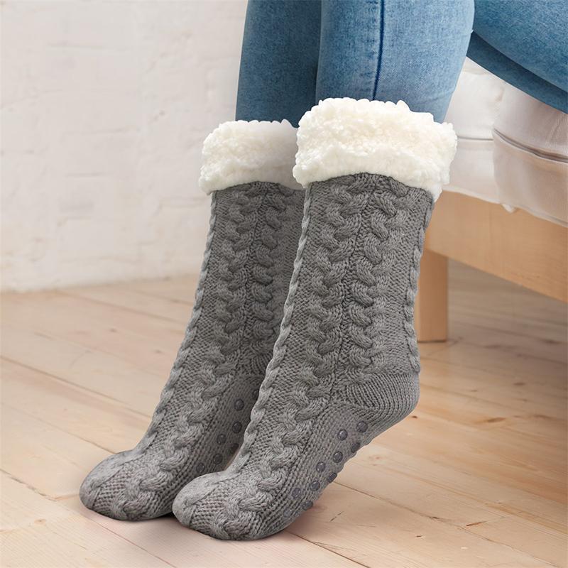 Warm winter socks - for cozy evenings at home
