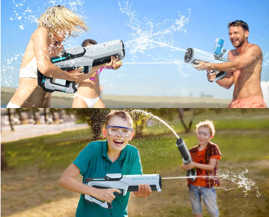 SplashBlaster - Elektrická vodní pistole s baterií