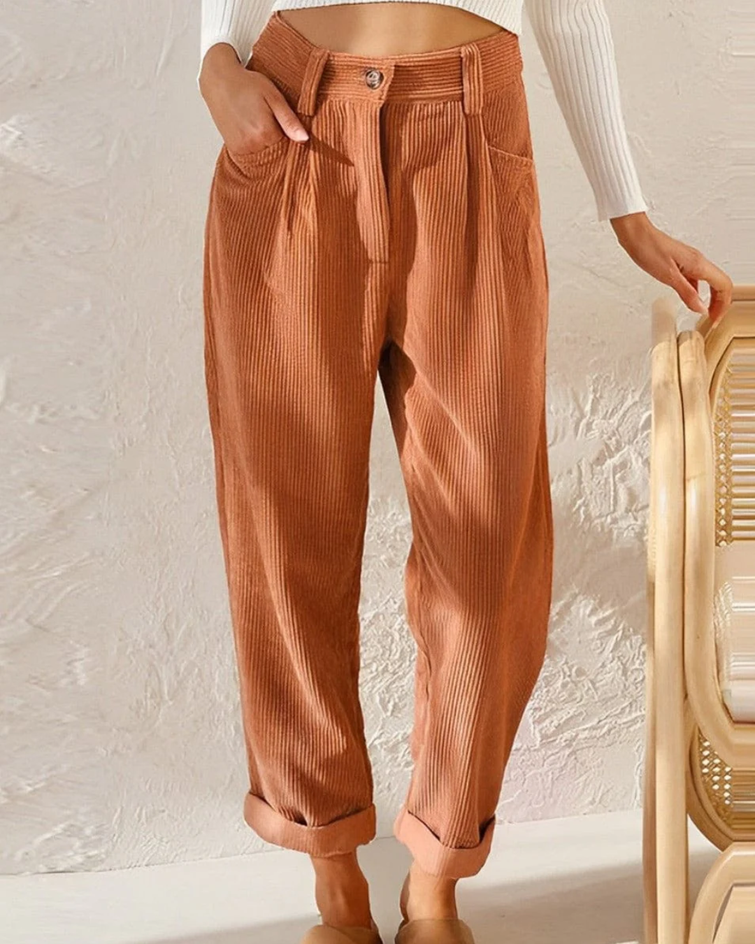Bonnie - Corduroy Trousers