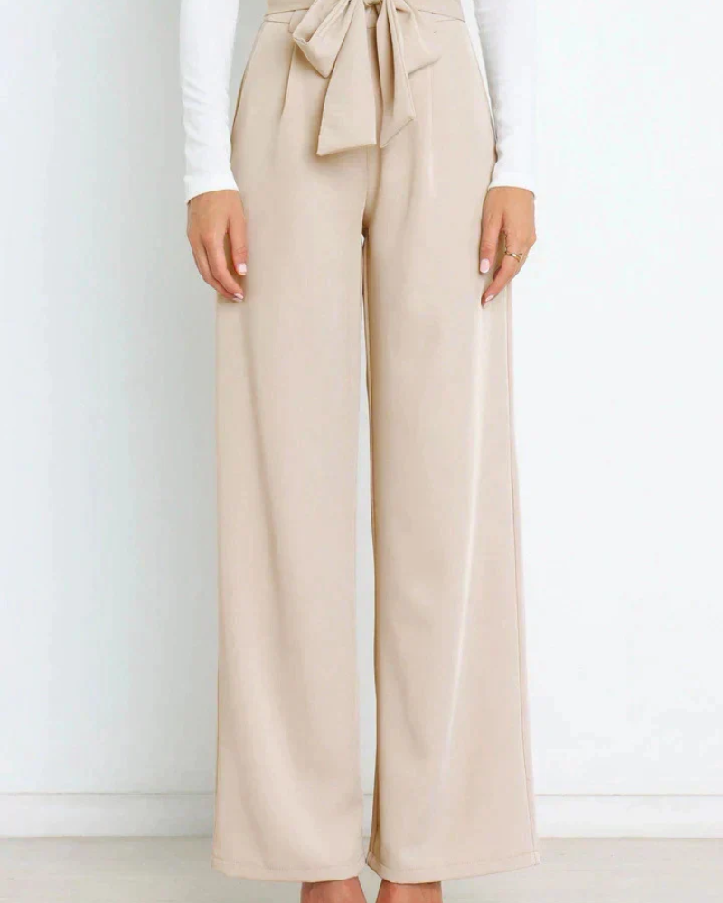 Daphne - Elegant Wide Leg Trousers