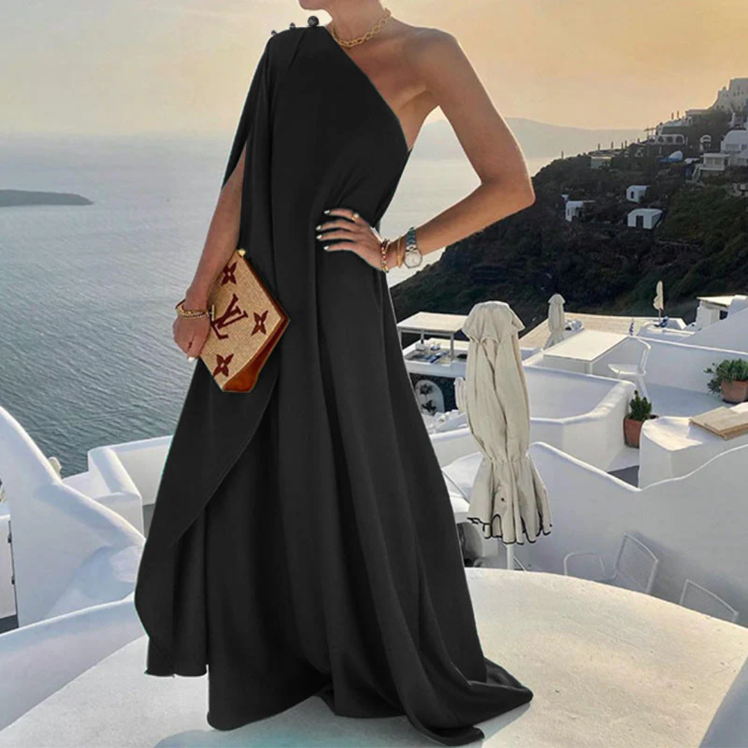 Natalia - One-Shoulder Summer Dress