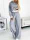 Women's set with hoodie and jogging bottoms - comfortable, elegant and versatile
