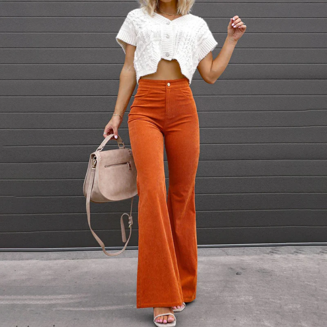 Bernice - Vogue-Inspired Flared Trousers