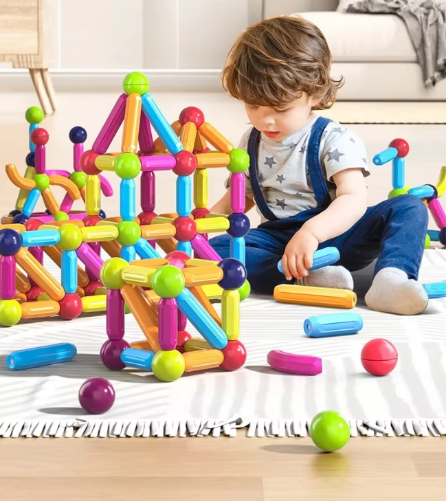 MagnaFun Blocks - Giocattoli magnetici per gioco creativo ed educativo