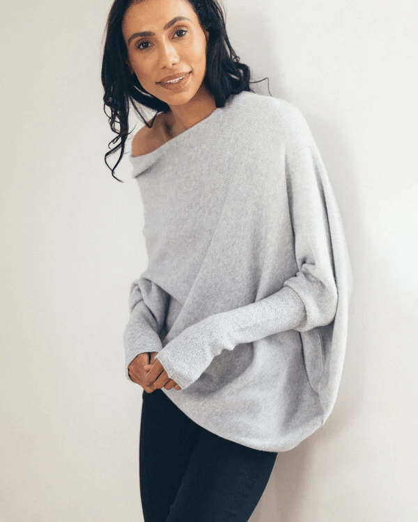 Asymmetrical Sweater | Cashmere Blend | Elegant & Comfortable
