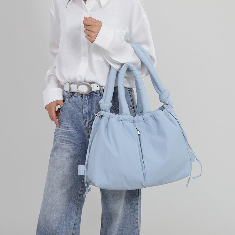 Barbara - Lightweight shoulder bag made from vegan leather