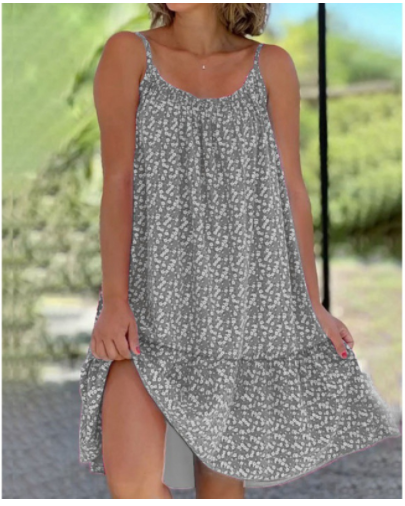 Brigitte - Printed summer dress