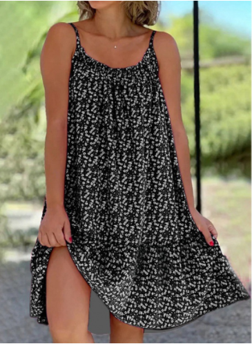 Brigitte - Printed summer dress