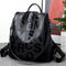 GuardGlam | Anti-Theft New Women Backpack High Quality Soft Leather Backpack
