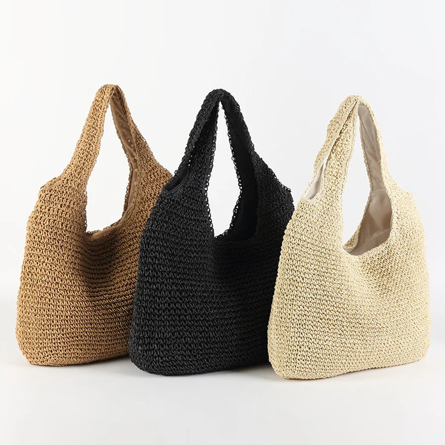Rattan woven bag ladies | Annora