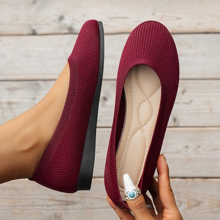 Women's Rachel Ballerinas - Orthopedic Shoes with Arch Support and Non-Slip Sole