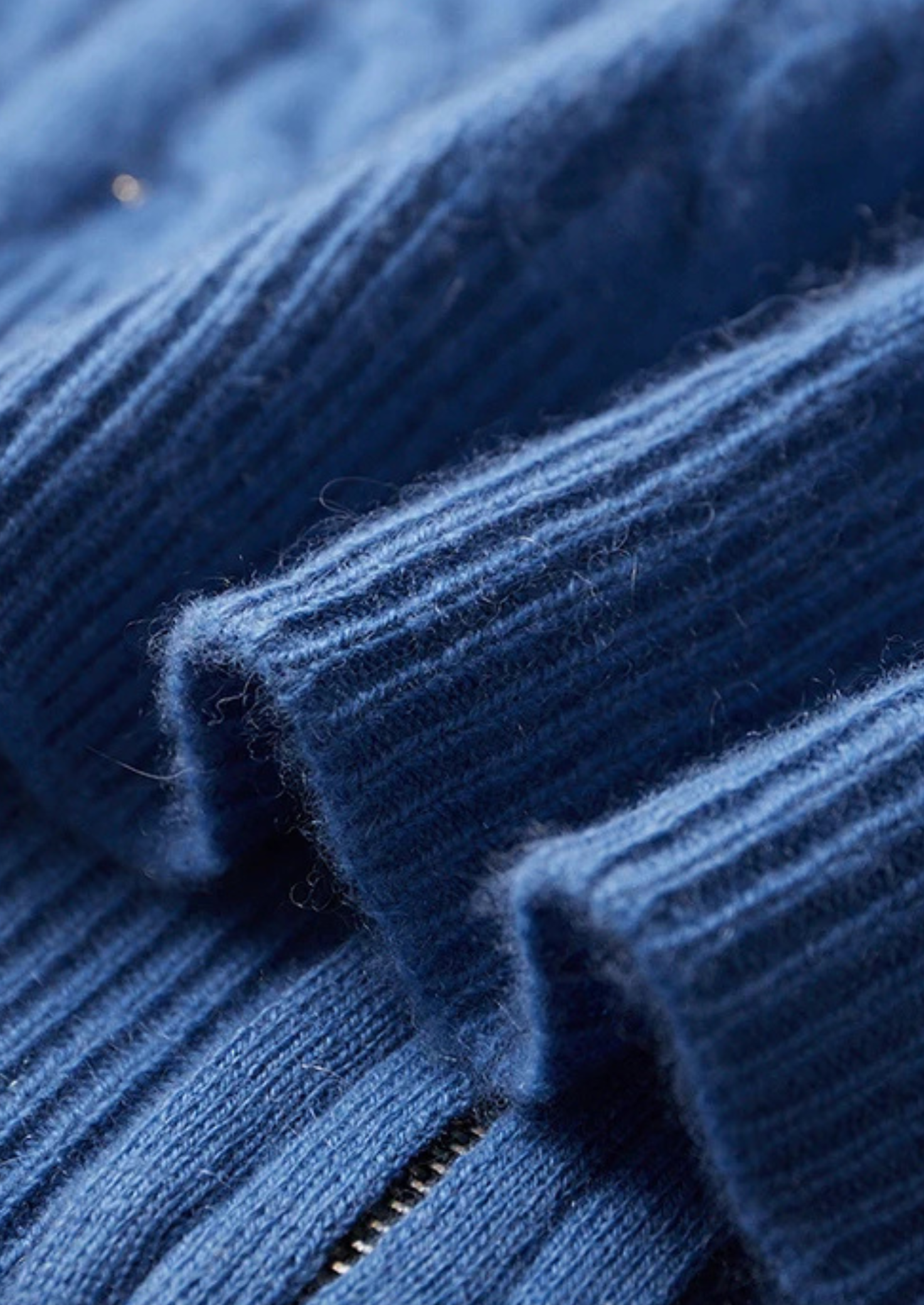 Cable Knit Zip-Up Hoodie for Men - Image 4