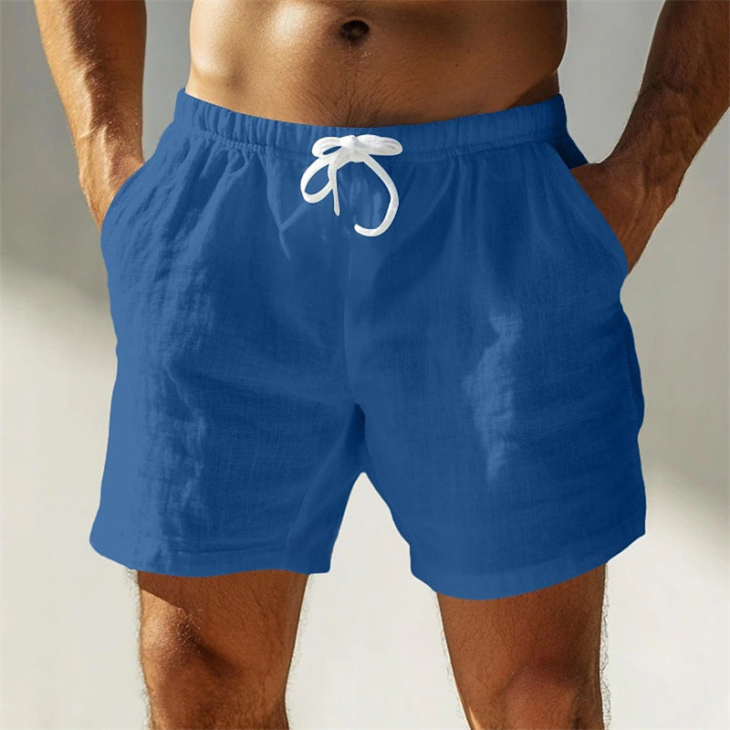 Dylan Cotton Men's Shorts - Breathable Cut with Loose Fit and Summer Half Thigh Length