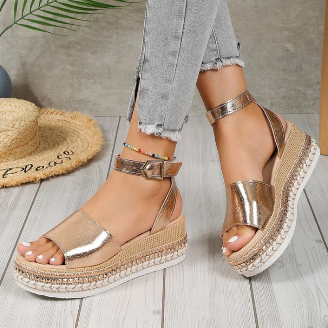 Soteria - Wedge Summer Sandals