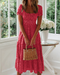 Marguerite - Floral Print Midi Dress