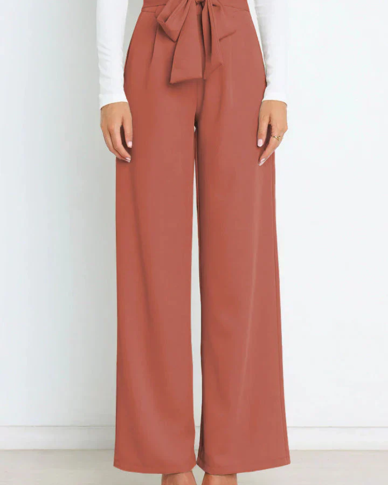Daphne - Elegant Wide Leg Trousers