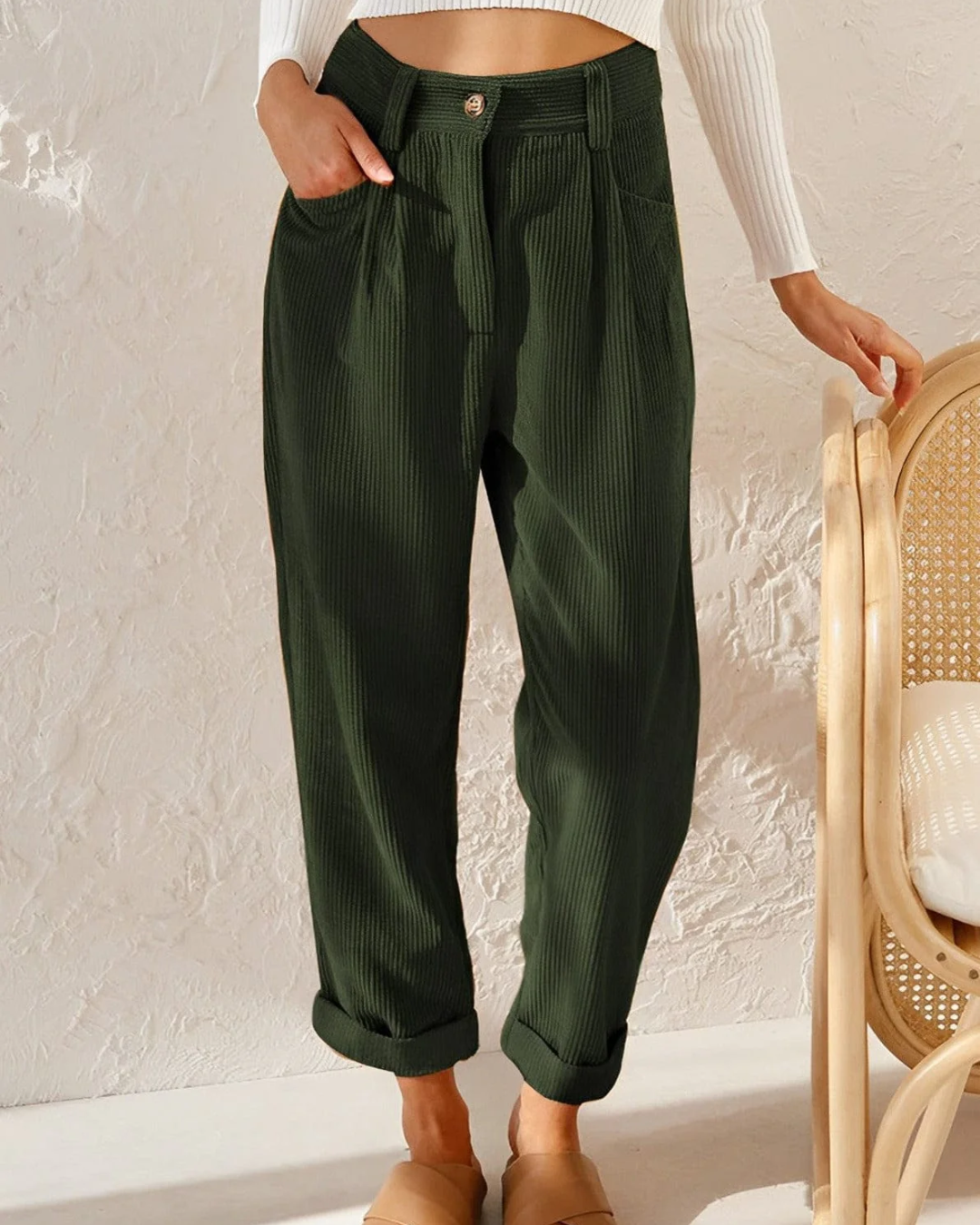 Bonnie - Corduroy Trousers
