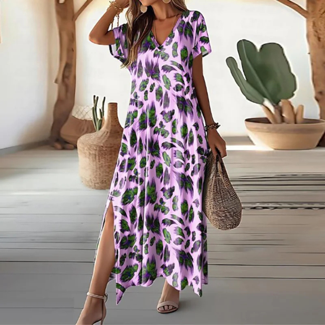 Mabel - Vintage Print Dress